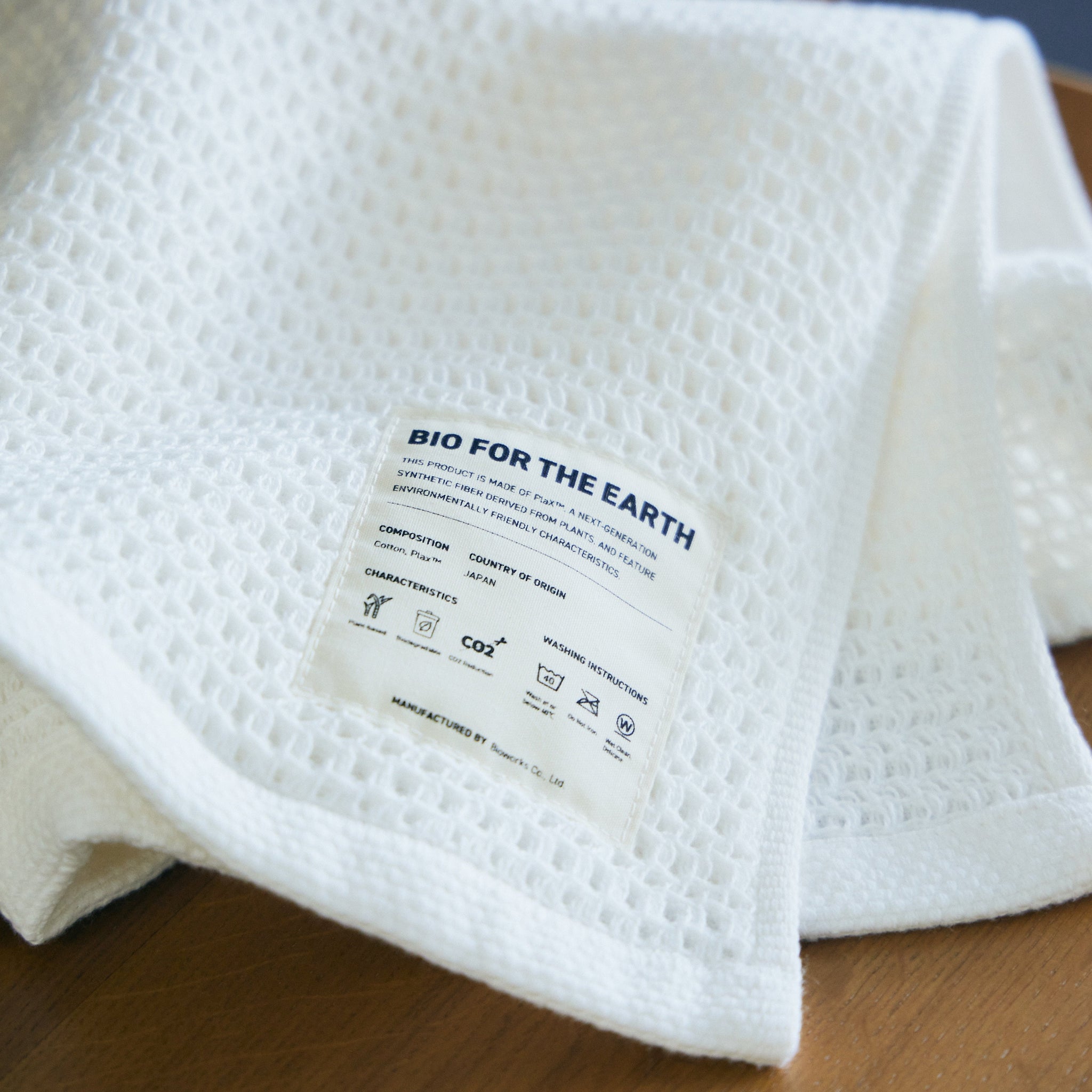 BIO FOR THE EARTH【DECOBOKO】フェイスタオル – bio ONLINE STORE